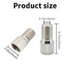 4 Pcs Valve Stem Extension Kit 19mm Premium Brass Tire