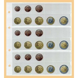 Kobra Euro Coin Sheet No. FE24 Pack of 10