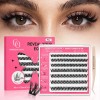 Gorgeous Olivia 88 Pestañas Postizas Kit Completo Rosa Chicle Rubí/d