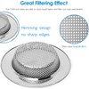 Yizhet Pack of 2 Sink Strainer, Drain Strainer, Kitchen Shower