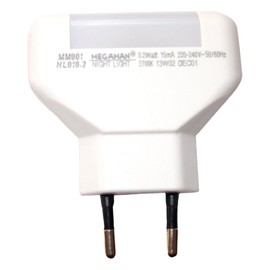 Megaman MM001 Nachtlicht 0,2W Warmweiß
