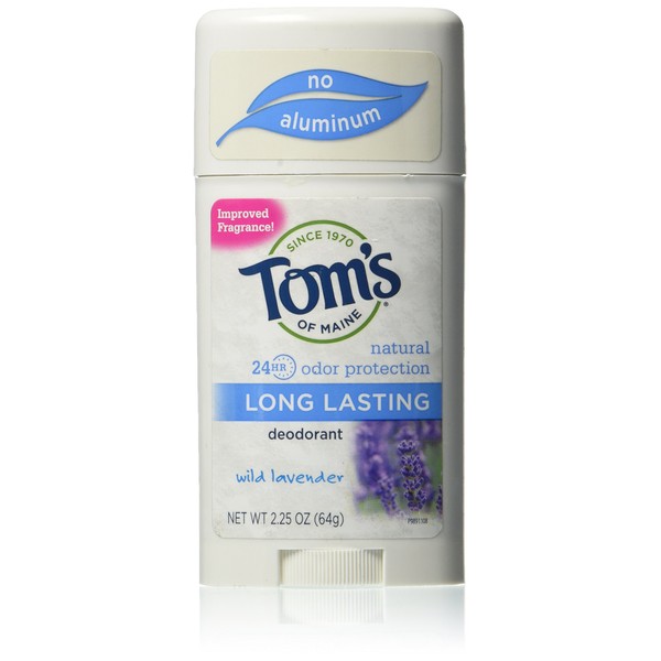 TOM'S OF MAINE, Deodorant Stick Long Lasting Lavender - 2.25 oz