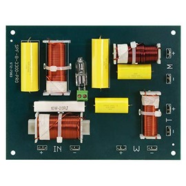 3-way crossover, 400 watts, 12dB, 8 ohms
