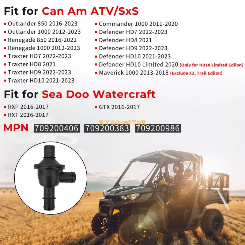 M MATI Thermostat Housing Kit For Can-Am Defender Traxter HD8