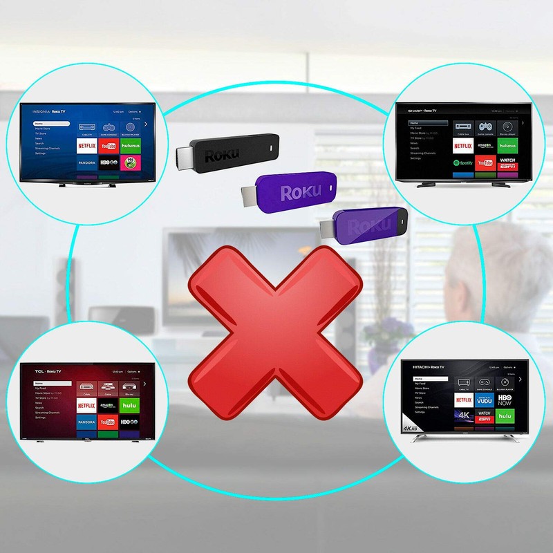 New Replaced Remote Control Fit for Roku Streaming Box, for