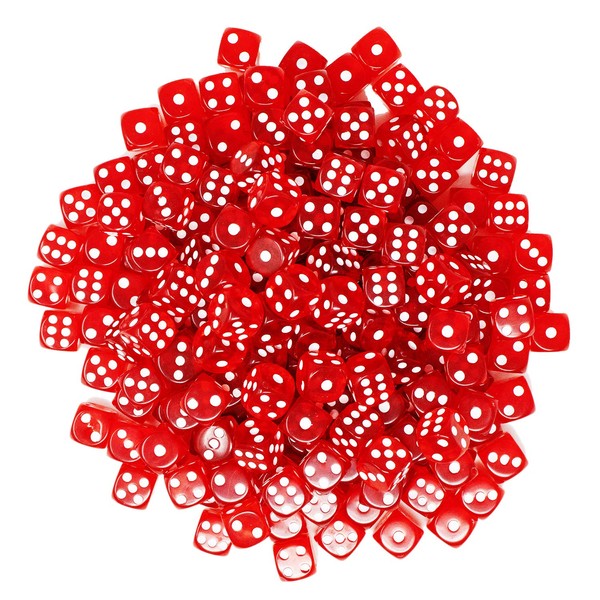 DA VINCI 16 mm 6 Sided Translucent Red, Blue, or