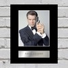 Pierce Brosnan Signed Photo Display James Bond 007