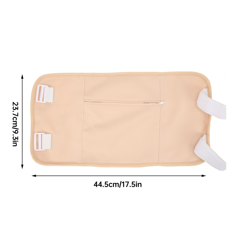 Waist Neck Castor Oil Wrap Reusable Washable Leakage Proof Soft