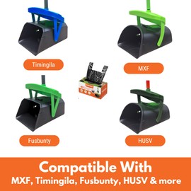 Pupzle Pooper Scooper Bags Fits MXF and Pupzle and TIMINGILA and Fusbunty Pooper Scooper, 40 Bags for Dog Poop Scoopers, Poop Scoop Bag Refill, Dog Scoop Waste Bag for Swivel Bin and Rake