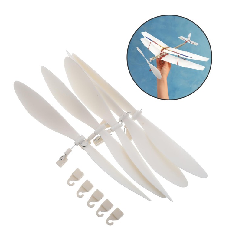 HOMSFOU 5pcs Aircraft Model Accessories Scale Model Propeller Propeller Blade