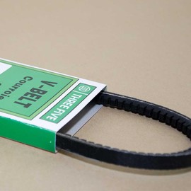 THREE FIVE - 3VX600 V Belt, 3/8" x 60" OC, Rubber, 3VX Cogged