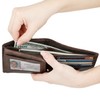 Wallet for Men-Genuine Leather RFID Blocking Bifold Stylish Wallet With