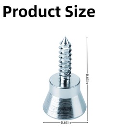 Suitable for Whirlpool W10661886 W10460893 Refrigerator Door Handle Handlebar Installation Screw Screw Replacement (6)