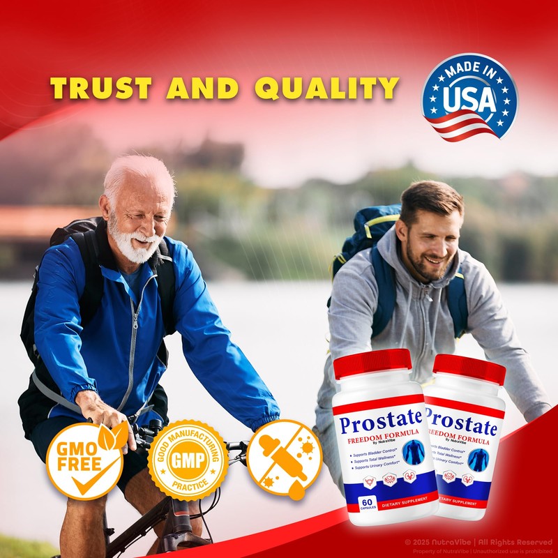 (3 Pack) Prostate Freedom Formula – Daily Men’s Prostate Support
