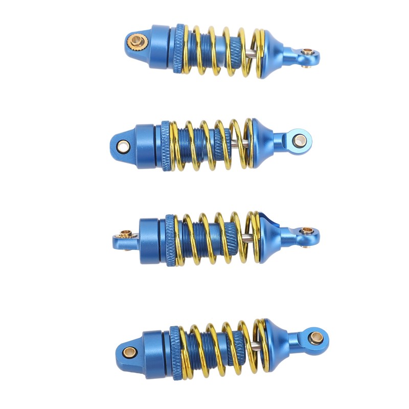 4Pcs RC Car Shock Absorber Aluminum Alloy Stable High Elasticity