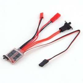 WANGCL Pr30A ESC Brushed Electric Speed Controller for DIY Mini RC Car or Boat Tank with Brake (Pack of 2)