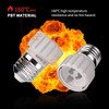 DiCUNO E26 to GU10 Adapter 160℃ Heat Resistant Maximum Wattage