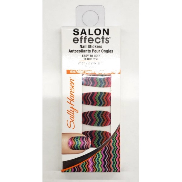 Sally Hansen NEW Sally Hansen Salon Effects Nail Stickers-140 FAB-RIC