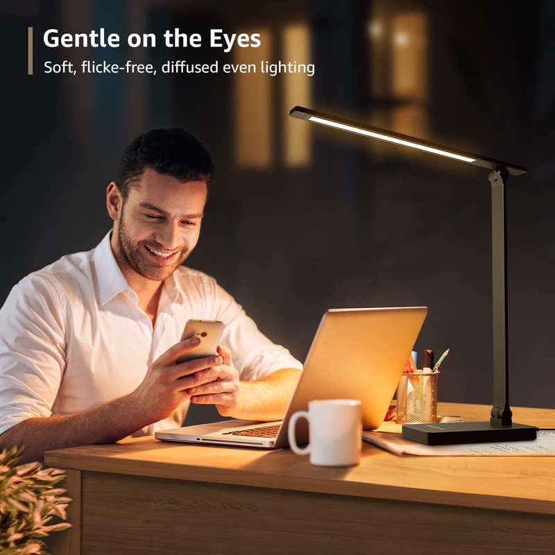 Lepro LED Desk Lamp for Home Office, 9.5W 750LM Metal