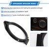 VekAuto 2 Pcs Speaker Spacer Ring Tweeter Speaker Spacer Adapter