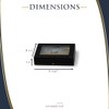 6 Pack of 3.5 x 2 x 0.75 Riker Display