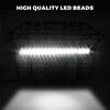 SAUTVS Front Mesh Grill with LED Light Bar for RZR