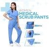 NY Threads Scrub Pants for Women, Loose Fit, Drawstring, Soft