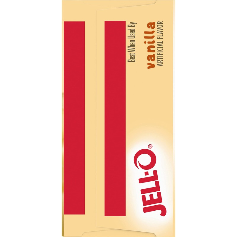 Jell-O Vanilla Pudding & Pie Filling, 3.4 oz, 4 pk