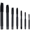Bestgle Threading Tap Set of 7, HSS Tap Drill Set,