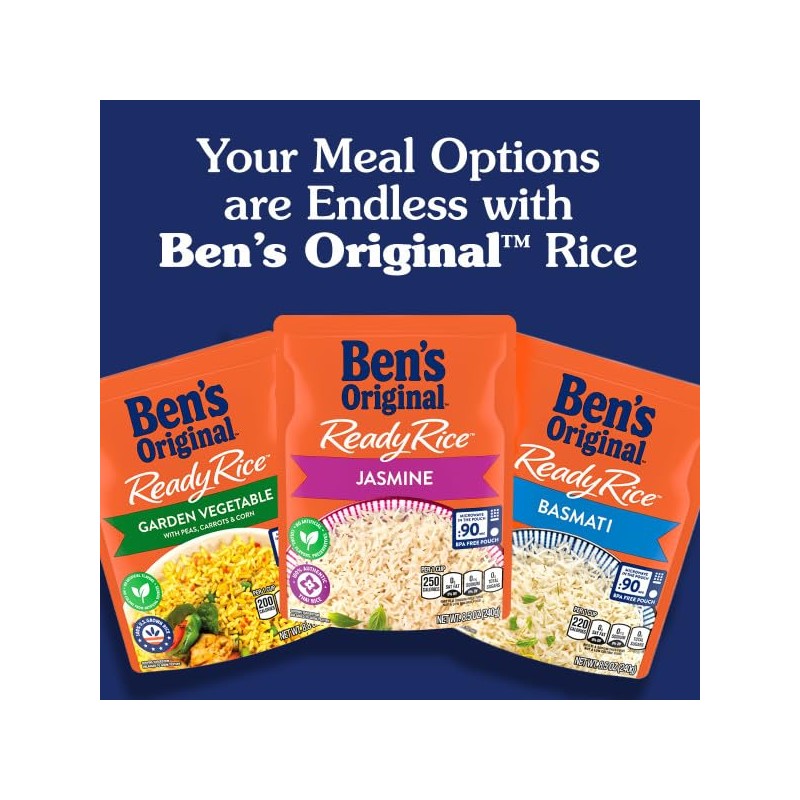 BEN'S ORIGINAL Risotto Roasted Garlic & Herb Flavored Rice, Easy