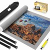 Jigsaw Puzzle Mat Roll Up - 3000 Pieces Large Gray