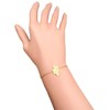 Gold Cactus Link Chain Bracelet (Stainless Steel) Miss Fit Boutique