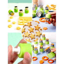 A4f Solutions Mini Cortadores Figuras Acero Frutas Cupcakes Masas 10piezas