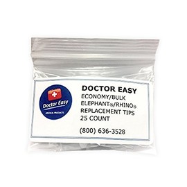 Doctor Easy Economy/Bulk Elephant & Rhino Replacment Tips, Bag of 25