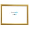 SnapeZo Gold Effect 36x48 Poster Frame, Front-Loading, Wall Mount, Aluminum