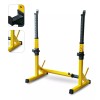 TOYGAGADE Estante Para Sentadillas Con Soporte De Barra Ajustable