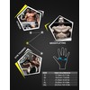 KUTOOK Gym Gloves Men Women Weight Lifting Fitness Training Hand