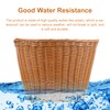 Bicycle Basket, Front Handlebar Bike Basket, Rattan Storage Basket Waterproof,
