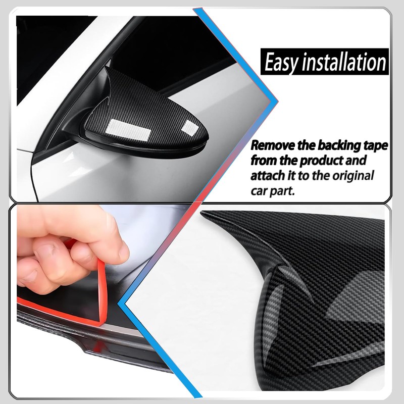 MXkanos Side Mirror Cover, for Kia Forte 2019 2020 2021