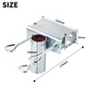 efuturetime Parasol Balcony Bracket Adjustable, Space-Saving Garden Umbrella Diameter 25-38