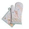 Maison d' Hermine Oven Mitt & Pot Holder 100% Cotton