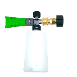 M&M Smartek Foam Cannon Adjustable Foam Lance Injector Soap Dispenser Car Wash Compatible with Kärcher Nilfisk Lavor B&D Bosch Kränzle UVM (for Kärcher HD/HDS M22 x 1.5)