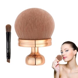 Tanning Brush for Body,Body Makeup Brush for Leg&Bronzer Sunscreen Applicator,Extra Large Oval Self-Tanning Applicator with 1 Dual Head brush,Kabuki Brushs,Foundation Blusher Brushs