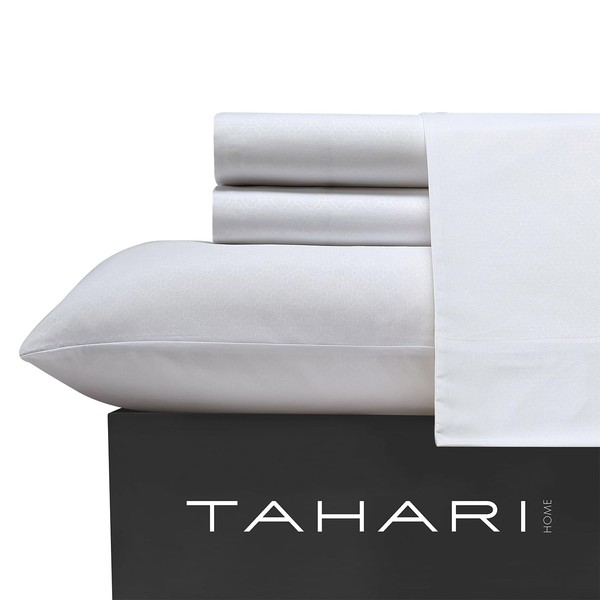 Tahari Home - Sheets, Soft Bedding Set with Matching Pillowcases,