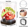 Hendiy Strawberry Slicer with Stainless Blades | Egg & Fruit