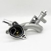 Aluminum Engine Coolant Housing Water Outlet with Hoses Compatible for
