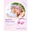 iClever iClever Kids Headphones with Cat Ear Led Light Up,