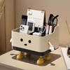 AIMALL Desktop Storage Box, 6.7 x 5.8 Inch Open Compartment
