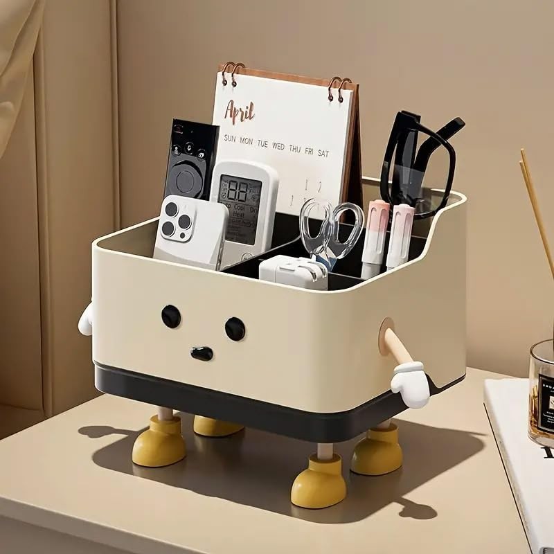 AIMALL Desktop Storage Box, 6.7 x 5.8 Inch Open Compartment