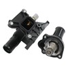 DooFig Thermostat Housing and Engine Coolant Water Outlet w/Sensor Set